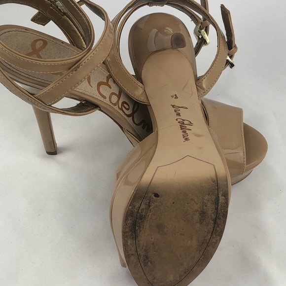 Sam Edelman nude sexy platforms - Picture 6 of 8